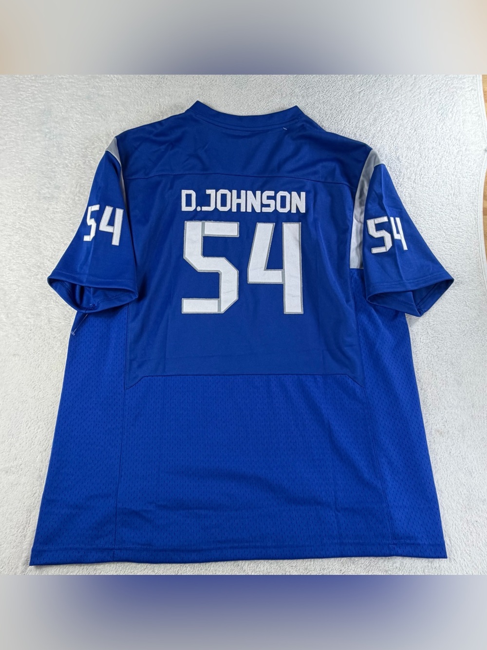 XFL St Louis Battlehawks Dwayne The Rock Johnson #54 Jersey XL Stitched NWT 2023